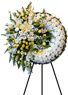 Венок из Желтых Роз